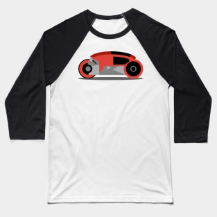 Tron's Red Light Cycle (1st Generation) Baseball T-Shirt